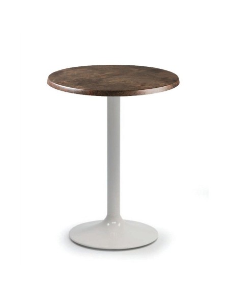Mesa CRISS, base de 73 cms y tapa de 70 cms. Colores a elegir
