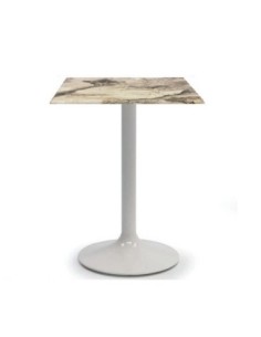Mesa CRISS, base de 73 cms y tapa de 70x70 cms. Colores a elegir