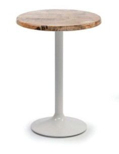 Mesa alta CRISS, base de 110 cms y tapa de 70 cms. Colores a elegir