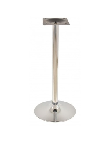 Mesa alta CRISS, base de 110 cms y tapa de 60x60 cms. Colores a elegir