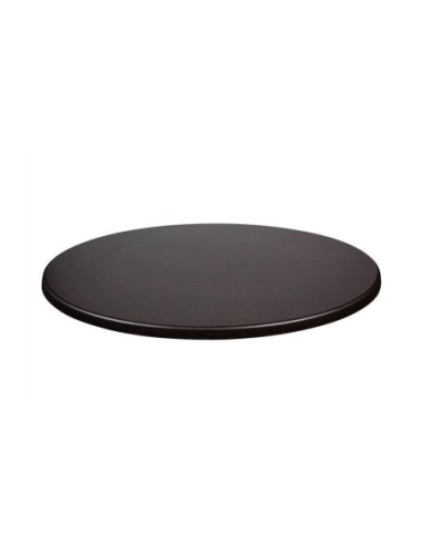 Mesa EBRO, negra, base de 72 cms y tapa de 70 cms. Color a elegir