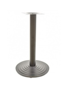 Mesa EBRO, negra, base de 72 cms y tapa de 60x60 cms. Color a elegir 2