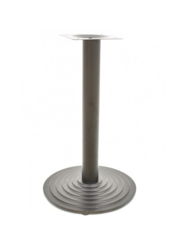 Mesa EBRO, negra, base de 72 cms y tapa de 60x60 cms. Color a elegir