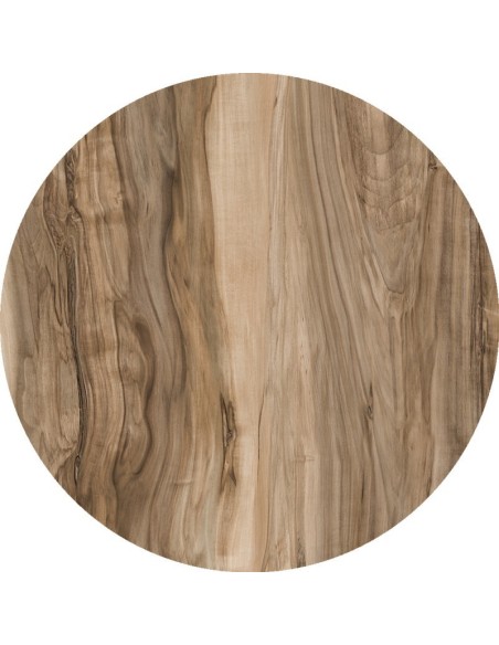 Mesa KARNAK, acero inox., tapa de 60 cms. Color a elegir