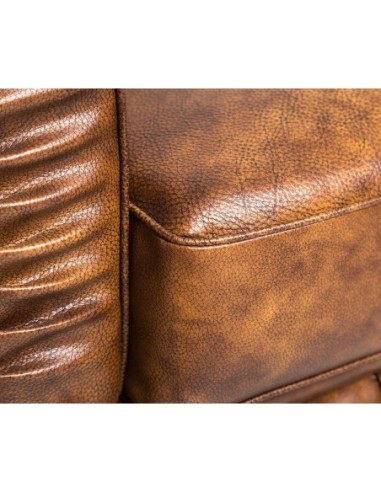 Sillón CHESTER, similpiel cuero viejo