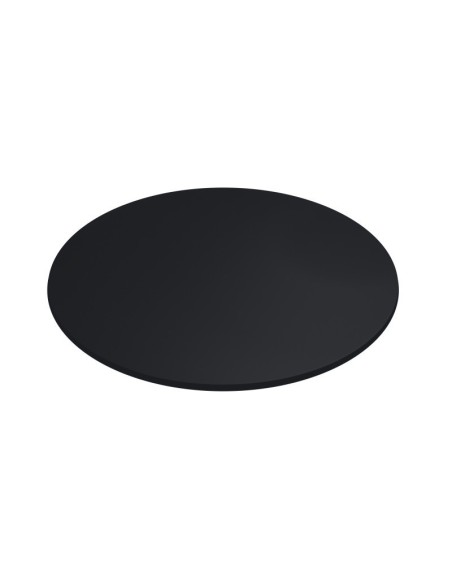 Mesa KARNAK, acero inox., tapa de 70 cms. Color a elegir