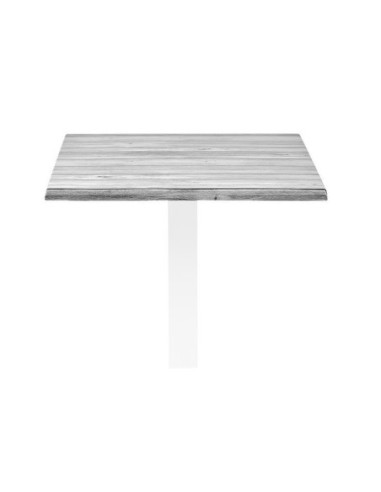 Mesa EBRO, negra, base de 72 cms y tapa de 80x80 cms. Color a elegir