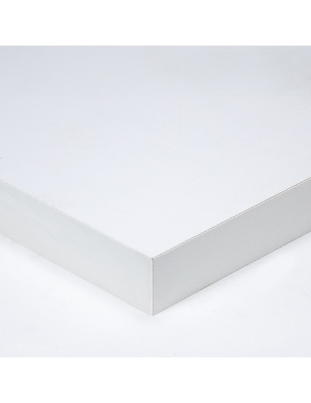 Mesa KARNAK, acero inox., tapa de 60x60 cms. Color a elegir