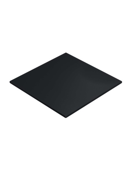 Mesa KARNAK, acero inox., tapa de 70x70 cms. Color a elegir