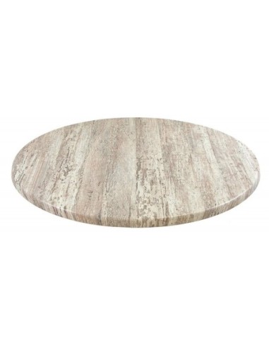 Mesa LUXOR, acero inox., tapa de 60 cms. Color a elegir