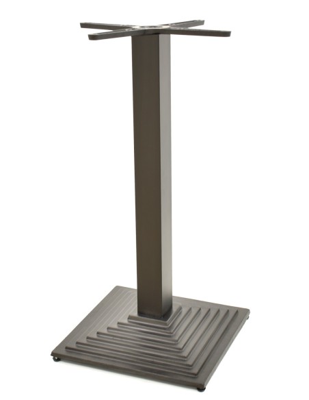 Base de mesa ELBA, negra, base de 44x44 cms, altura 72 cms