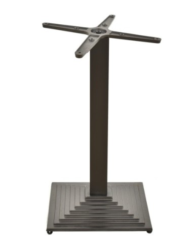 Base de mesa ELBA, negra, base de 44x44 cms, altura 72 cms
