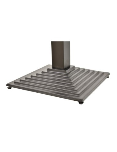Base de mesa ELBA, negra, base de 44x44 cms, altura 72 cms