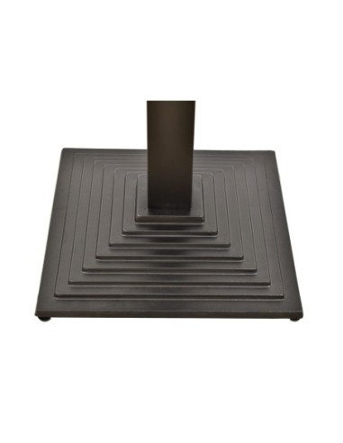 Base de mesa ELBA, negra, base de 44x44 cms, altura 72 cms
