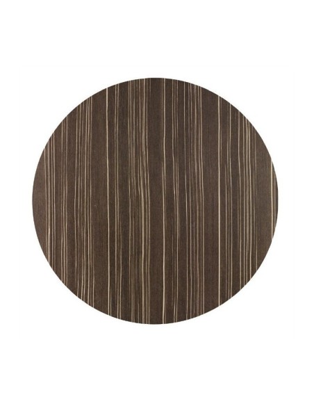 Mesa KARNAK, acero inox., tapa de 70 cms. Color a elegir