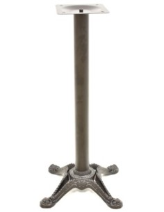 Base de mesa RÓDANO, alta, fundición, negra, base de 58 x 58 cms, altura 110 cms 2