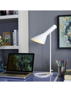 Lámpara JACOB, de mesa, blanca 2