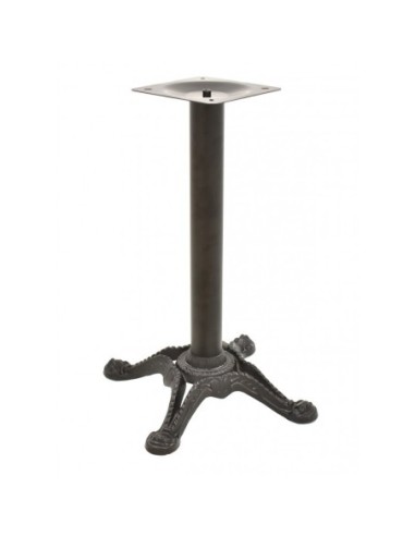 Mesa RODANO, negra, base de 75 cms y tapa de 70x70 cms. Color a elegir