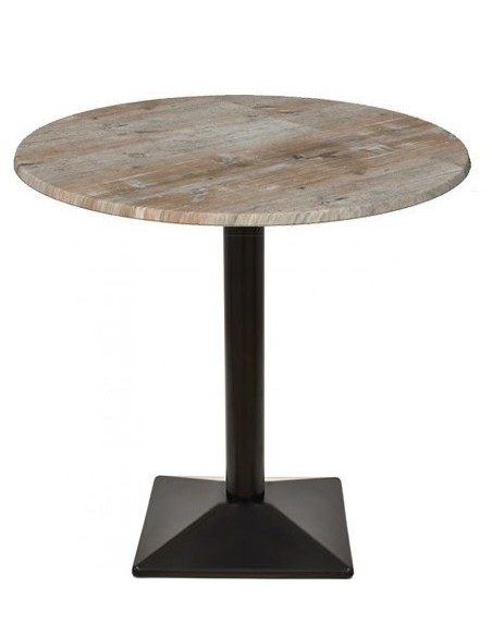 Mesa SOHO, negra, base de 72 cms y tapa de 60 cms. Color a elegir