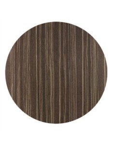 Tablero de mesa Werzalit Alemania, SAFARI BROWN 76, 60 cms de diámetro*.