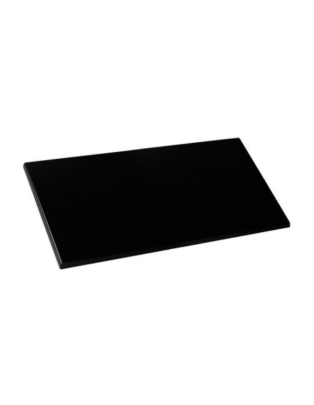 Mesa SOHO, negra, base rectangular y tapa de 120x80 cms. Color a elegir