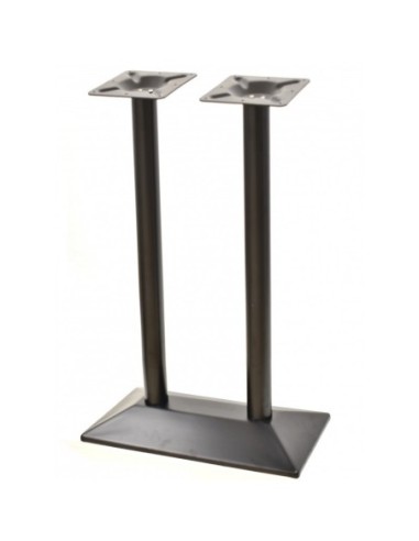 Mesa SOHO, alta, negra, base rectangular y tapa de 110x70 cms. Color a elegir