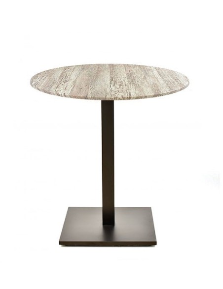 Mesa BEVERLY, base de 72 cms y tapa de 70 cms. Color a elegir