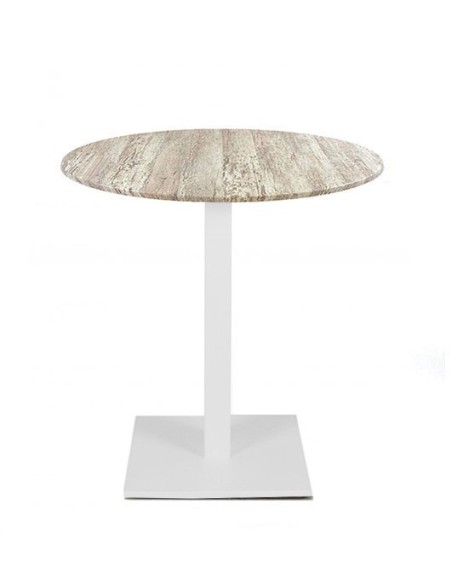 Mesa BEVERLY, base de 72 cms y tapa de 70 cms. Color a elegir