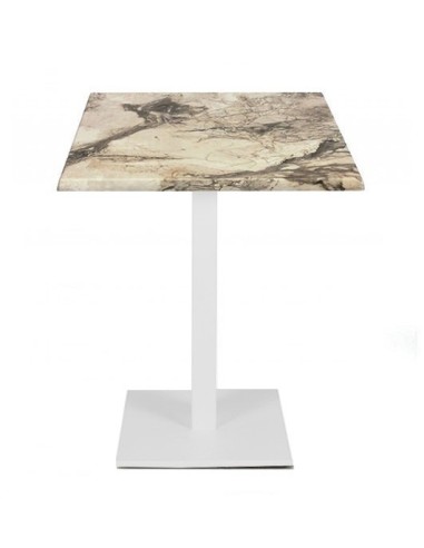 Mesa BEVERLY, base de 72 cms y tapa de 70x70 cms. Color a elegir