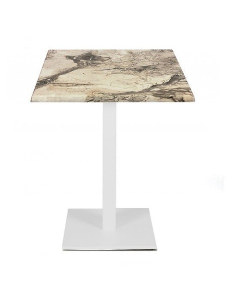 Mesa BEVERLY, base de 72 cms y tapa de 70x70 cms. Color a elegir