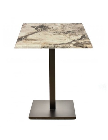 Mesa BEVERLY, base de 72 cms y tapa de 70x70 cms. Color a elegir