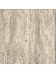 Tablero de mesa Werzalit-Sm, PONDEROSA BLANCO 178, 80 x 80 cms*