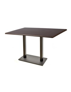 Mesa BEVERLY, alta, negra, base rectangular de 115 cms y tapa de 120x80 cms. Color a elegir 2