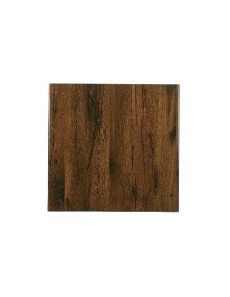 Mesa CARIBE, alta, negra, base de 110 cms y tapa de 60 x 60 cms. Color a elegir