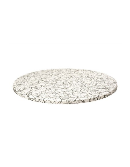 Mesa IPANEMA, acero inoxidable, base de 72 cms y tapa 60 cms. Color a elegir