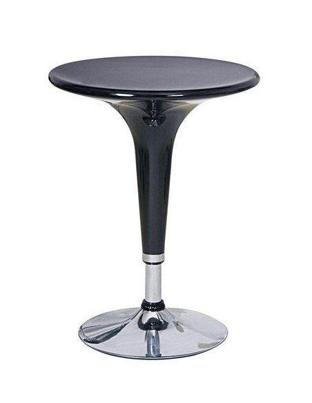 Mesa PANAMÁ ( L ), regulable en altura, abs negro