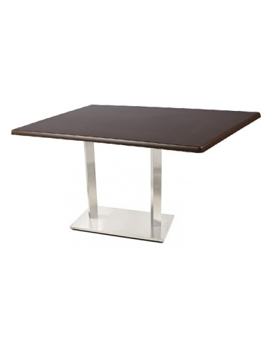 Mesa IPANEMA, acero inoxidable, tapa 120 x 80 cms. Color a elegir