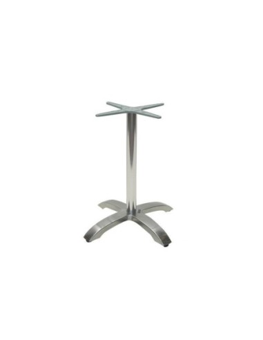 Mesa MILAN, aluminio, 4 radios, base de 72 cms y tapa 70 cms. Color a elegir