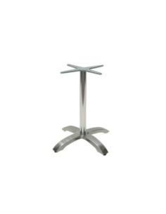 Mesa MILAN, aluminio, 4 radios, base de 72 cms y tapa 70 x 70 cms. Color a elegir 2