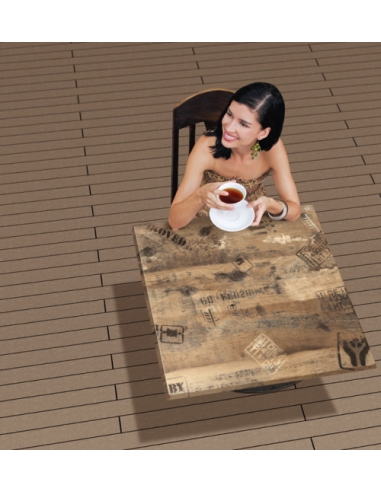 Tablero de mesa Werzalit-SM, EX WORKS 122, 80 x 80 cms*