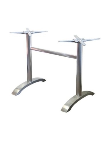 Mesa MILAN, aluminio, tapa 110 x 70 cms. Color a elegir