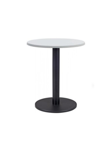 Mesa BOHEME, negra, base de 72 cms y tapa de 60 cms. Color a elegir