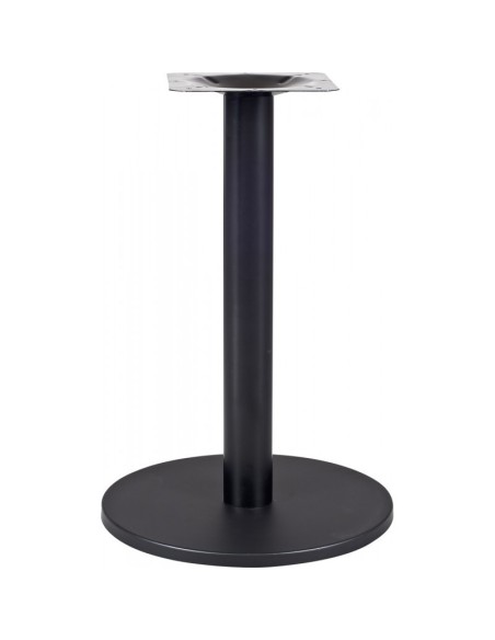 Mesa BOHEME, negra, base de 72 cms y tapa de 60 cms. Color a elegir