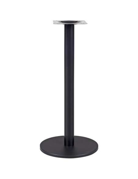 Mesa BOHEME, alta, negra, base de 110 cms y tapa de 60 cms. Color a elegir