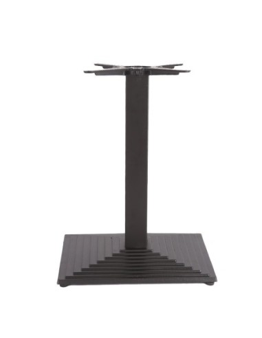 Mesa TIBER, negra, base de 72 cms y tapa de 80 cms. Color a elegir