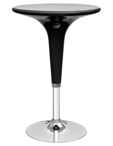 Mesa PANAMÁ ( L ), regulable en altura, abs negro