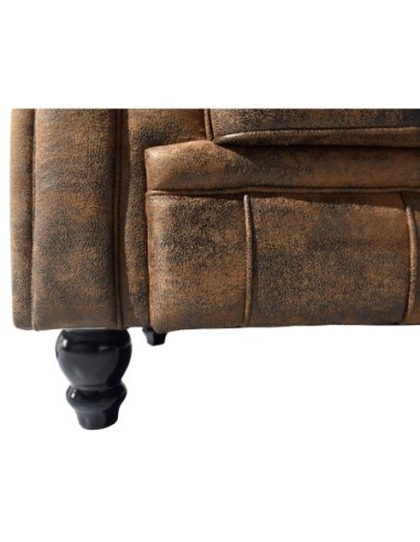 Sillón CHESTER, similpiel vintage