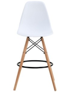 Taburete STAR (SU), madera, carcasa blanca 2