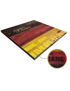 Tablero de mesa HD7348, vintage, 60 x 60 cms