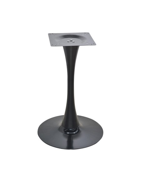 Base de mesa TULIP ( TO ), negra, base de 50 cms de diámetro, altura 70 cms